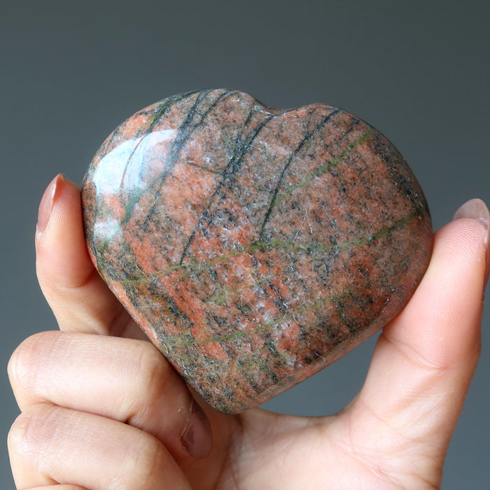 unakite heart