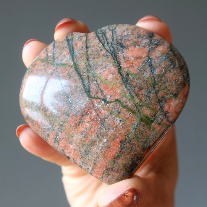 unakite heart